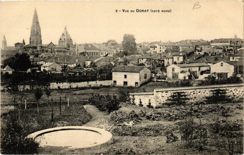 Carte postale ancienne Vue du Dorat