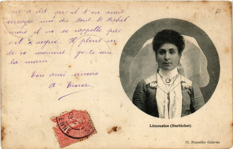 Carte postale ancienne Limousine