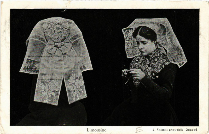Carte postale ancienne Limousine