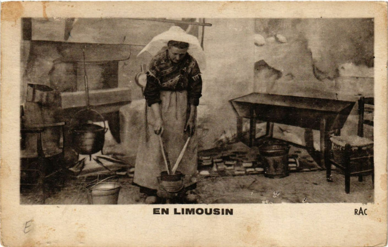 Carte postale ancienne En Limousin