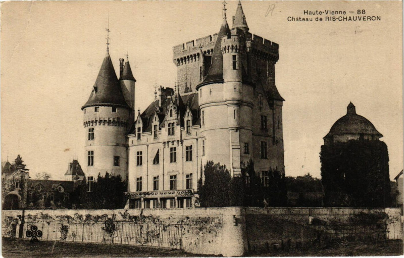 Carte postale ancienne Chateau de Ris-Chauveron
