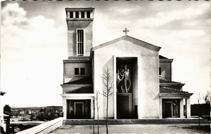 Carte postale ancienne La nouvelle Eglise