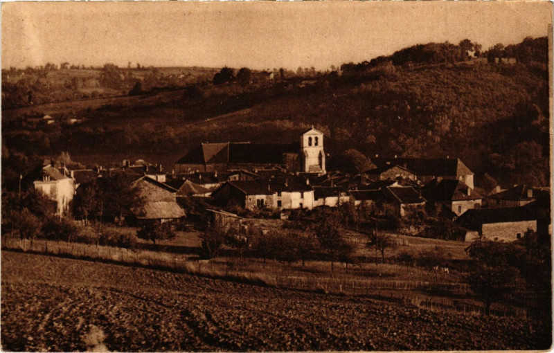 Carte postale ancienne Solignac - Vue générale à Solignac