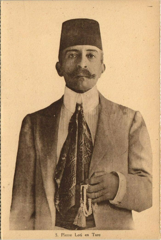 Carte postale ancienne Pierre Loti en Turc