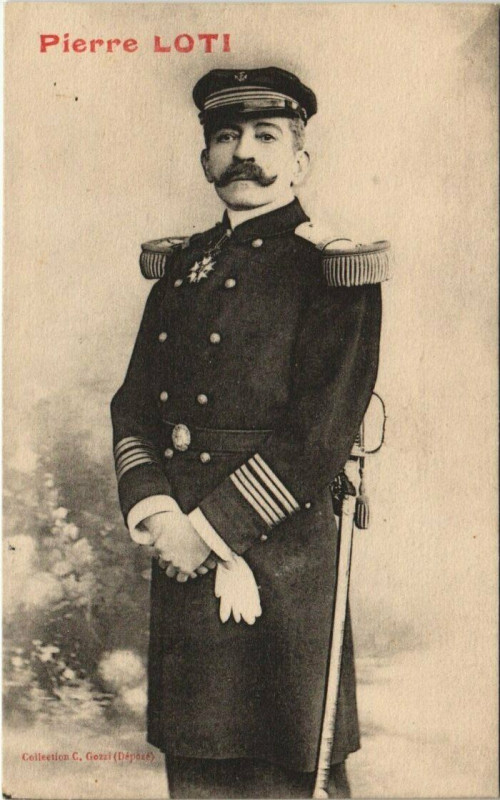 Carte postale ancienne Pierre Loti