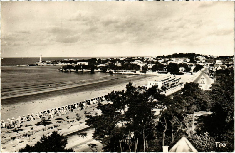 Carte postale ancienne Saint-Georges-de-Didonne - La Plage à Saint-Georges-de-Didonne