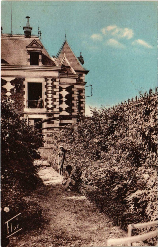 Carte postale ancienne Chatelaillon Plage - Colonie de vacances de la Sapiniere à Châtelaillon-Plage