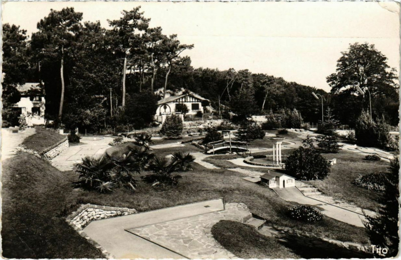 Carte postale ancienne Saint-Palais-sur-Mer - Le Golf miniature à Saint-Palais-sur-Mer
