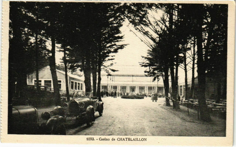 Carte postale ancienne Casion de Chatelaillon