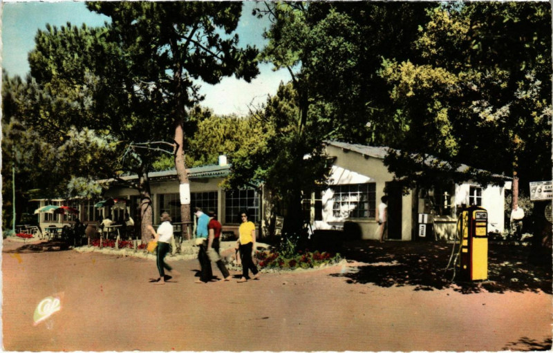 Carte postale ancienne Saint-PALAISes-sur-Mer - Camp du Logis