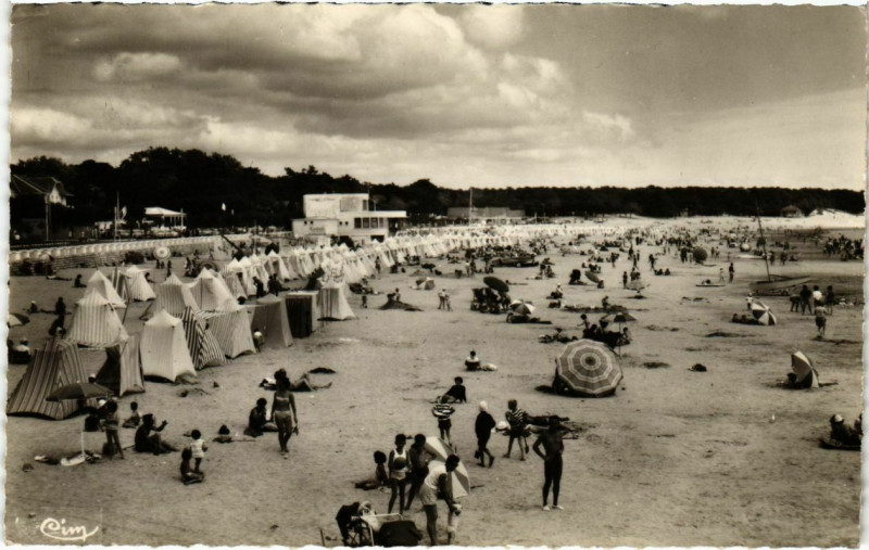 Carte postale ancienne Saint-Georges-de-Didonne - La Plage à Saint-Georges-de-Didonne