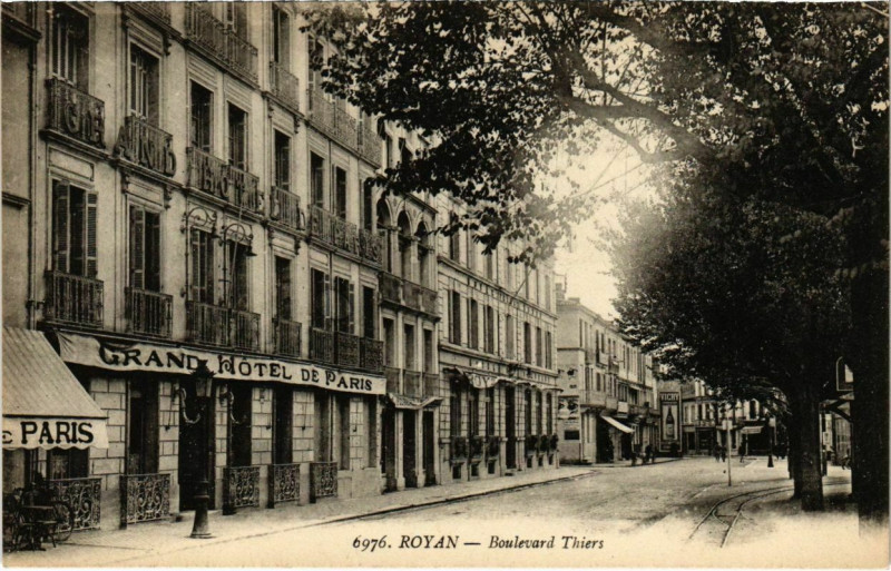 Carte postale ancienne Royan - Le Port à Royan