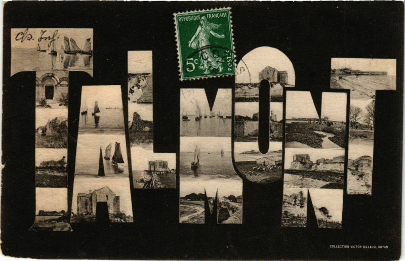 Carte postale ancienne Talmont