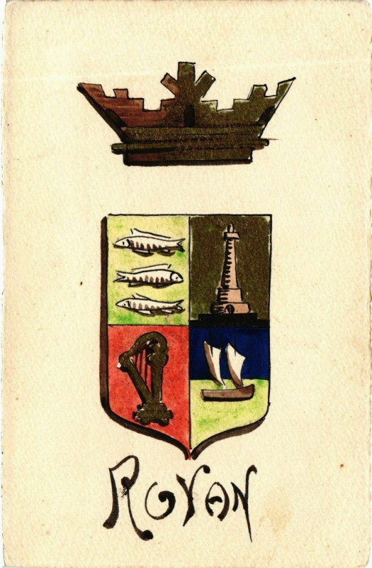 Carte postale ancienne Royan à Royan