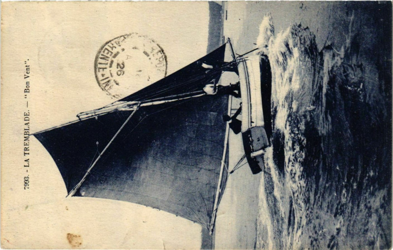 Carte postale ancienne La Tremblade - Bon Vent à La Tremblade