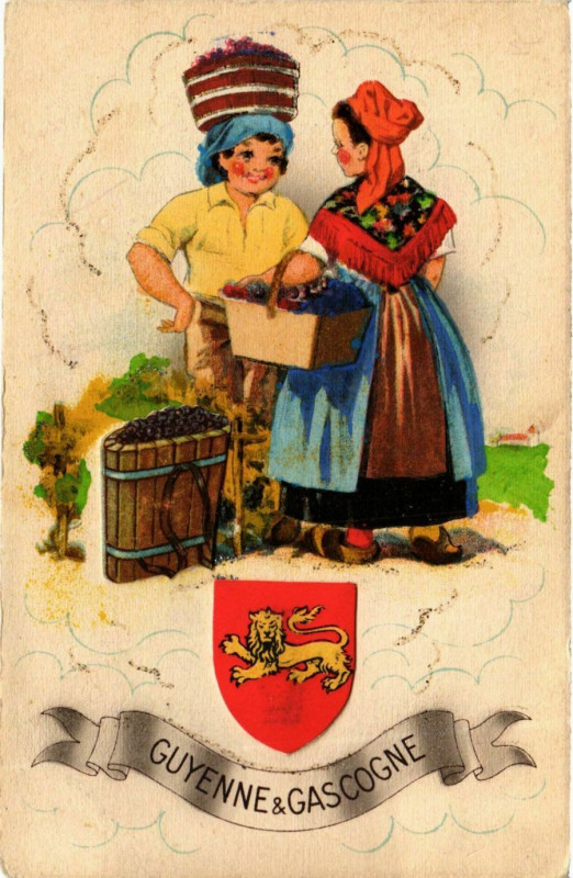 Carte postale ancienne Guyenne & Gascogne