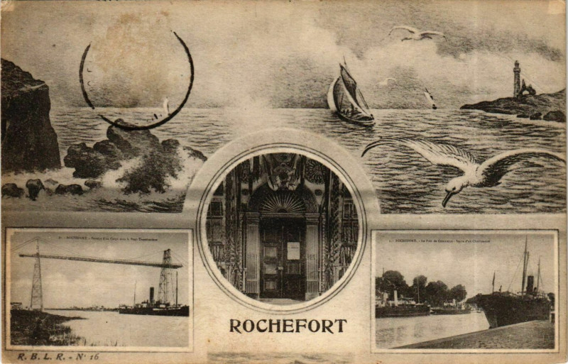Carte postale ancienne Rochefort à Rochefort