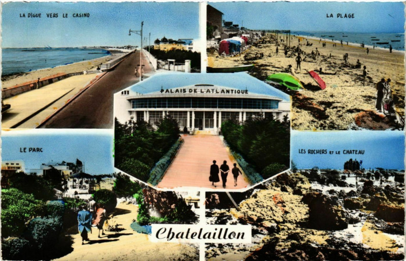 Carte postale ancienne Chatelaillon