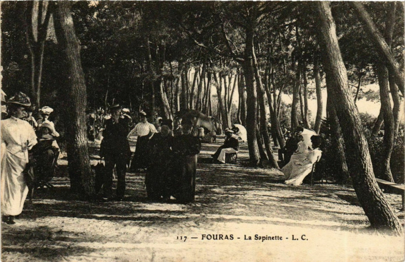 Carte postale ancienne Fouras - LaSapinette à Fouras