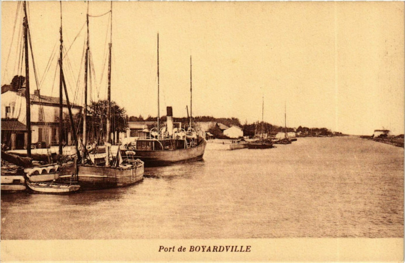 Carte postale ancienne Port de Boyardville