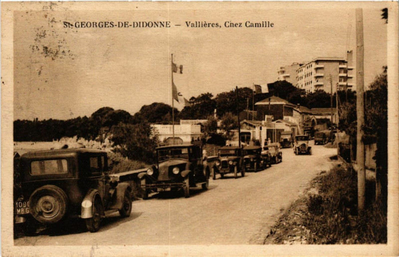 Carte postale ancienne Saint-Georges-de-Didonne - Vallieres - Chez Camille à Saint-Georges-de-Didonne