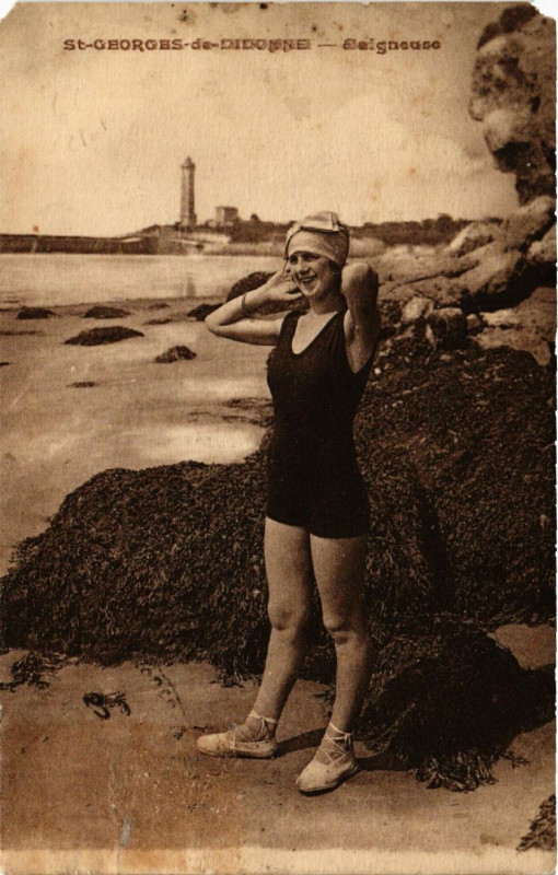 Carte postale ancienne Saint-Georges-de-Didonne - Balgneuse à Saint-Georges-de-Didonne