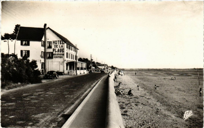 Carte postale ancienne Marennes - La Plage