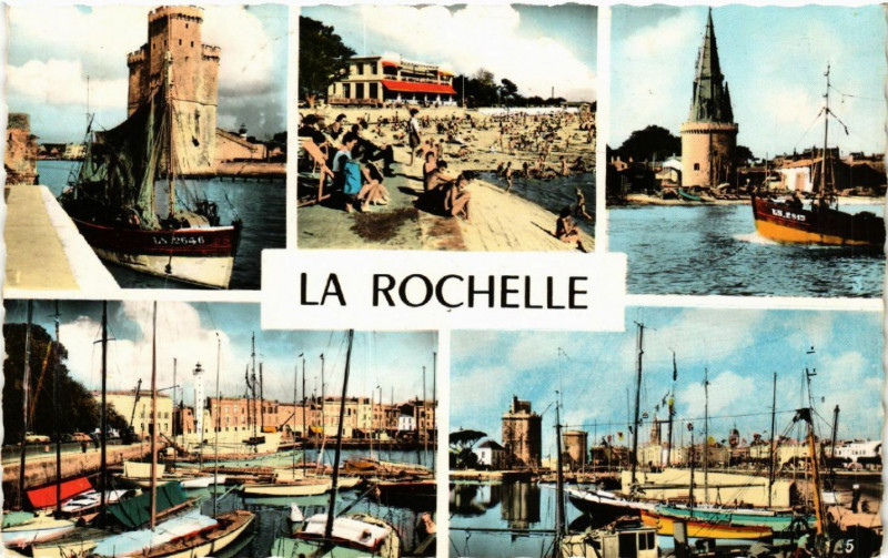 Carte postale ancienne La Rochelle - Scenes à La Rochelle