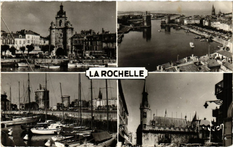 Carte postale ancienne La Rochelle - Scenes à La Rochelle