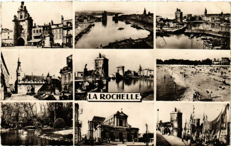 Carte postale ancienne La Rochelle - Scenes à La Rochelle