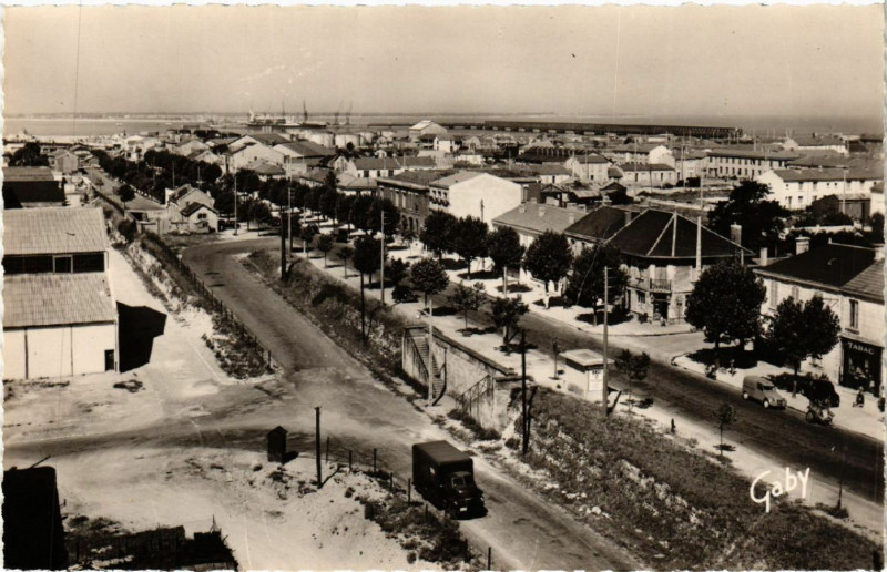 Carte postale ancienne La Pallice - Boulevard Emile Delmas