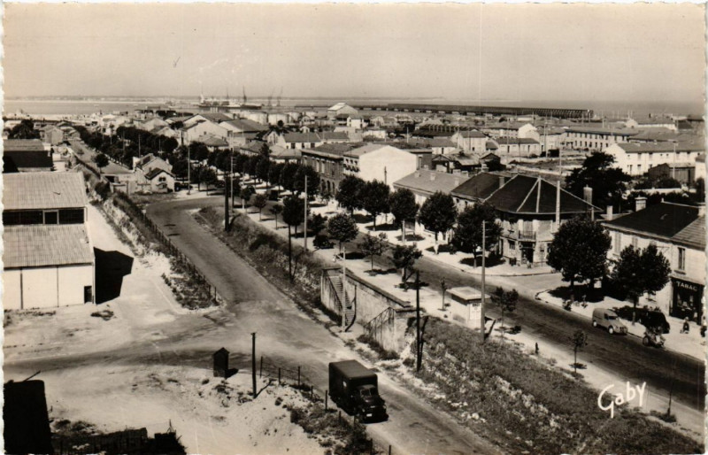 Carte postale ancienne La Pallice - Boulevard Emile Delmas