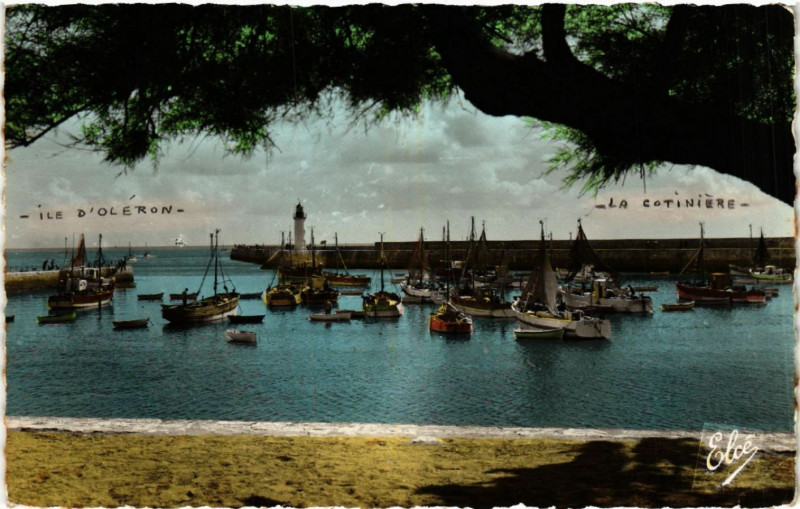 Carte postale ancienne La Cotiniere - Ile d'Oleron - Le Joli Pont