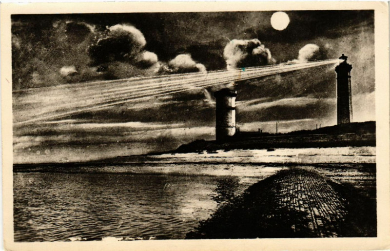 Carte postale ancienne Ile-de-Re - La Phare des Baleines