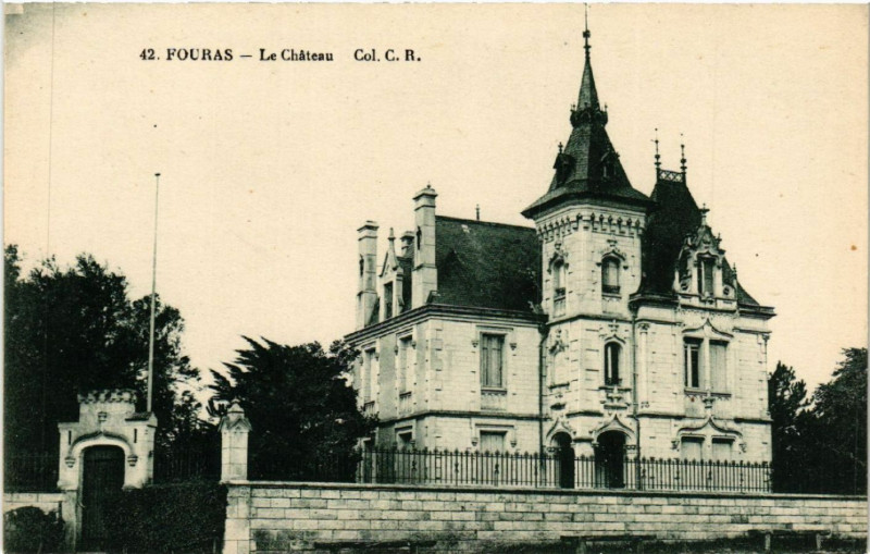 Carte postale ancienne Fouras - Le Chateau à Fouras