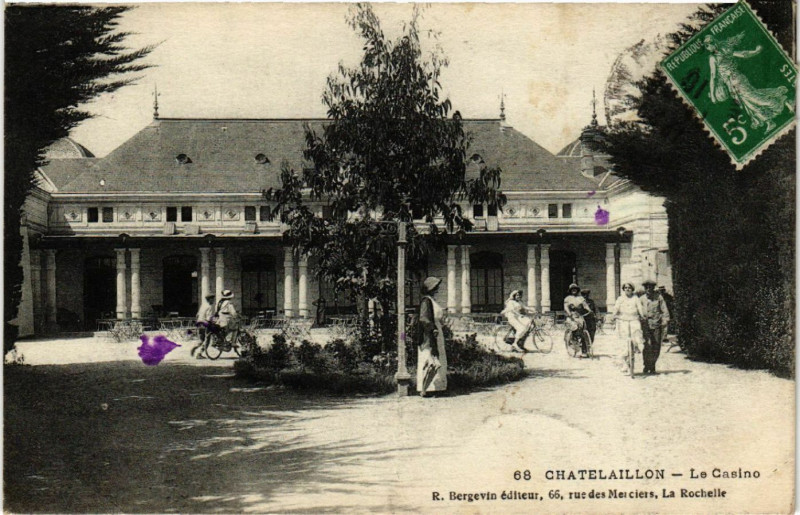 Carte postale ancienne Chatelaillon - Le Casino