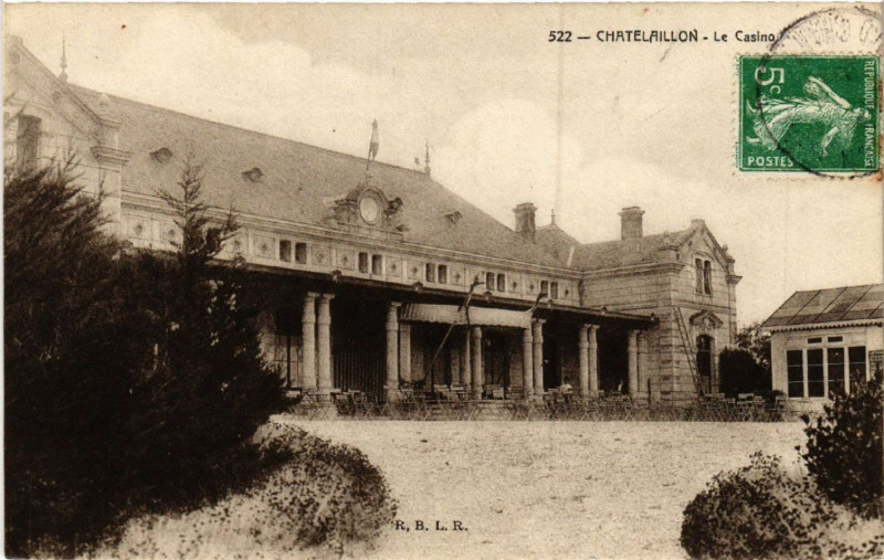 Carte postale ancienne Chatelaillon - Le Casino