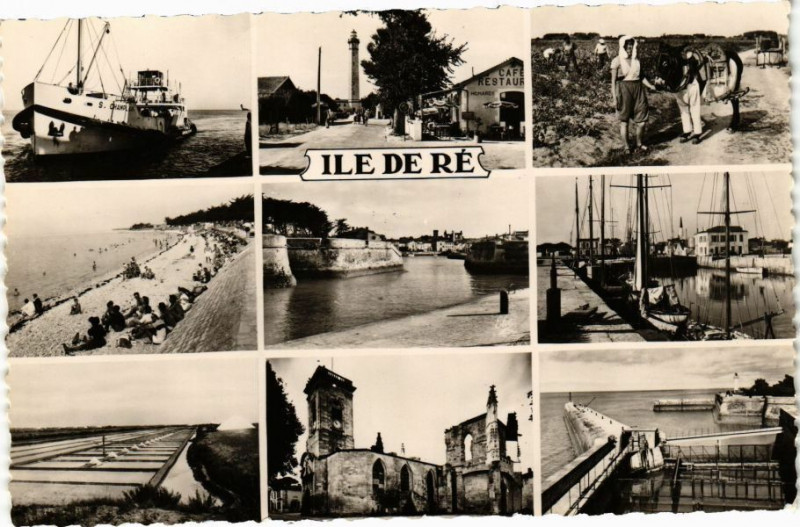 Carte postale ancienne Ile-de-Re