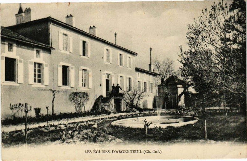 Carte postale ancienne Les Eglises-d'Argenteuil