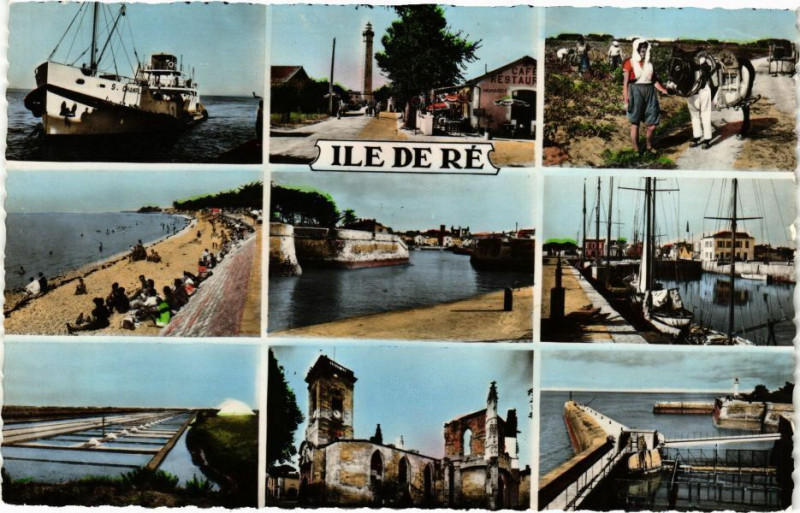 Carte postale ancienne Ile-de-Re