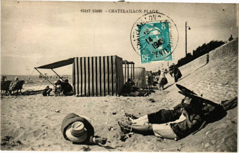 Carte postale ancienne Chatelaillon Plage à Châtelaillon-Plage