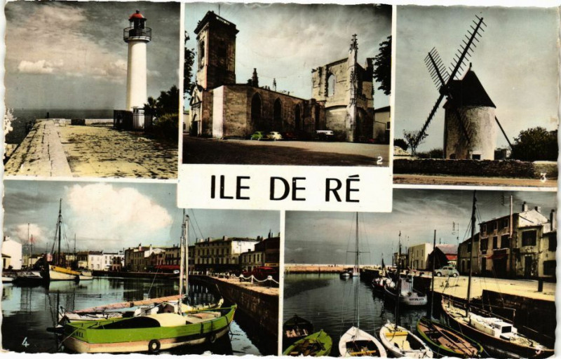 Carte postale ancienne Ile-de-Re