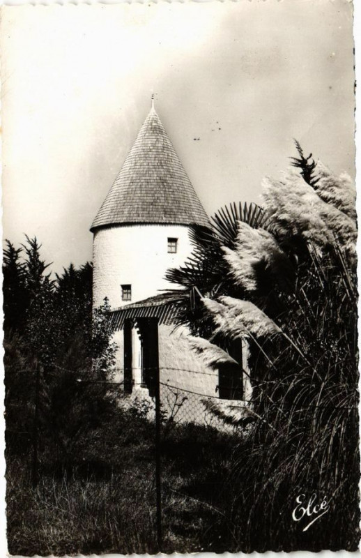 Carte postale ancienne Ile d'Oleron - Un Vieux Moulin