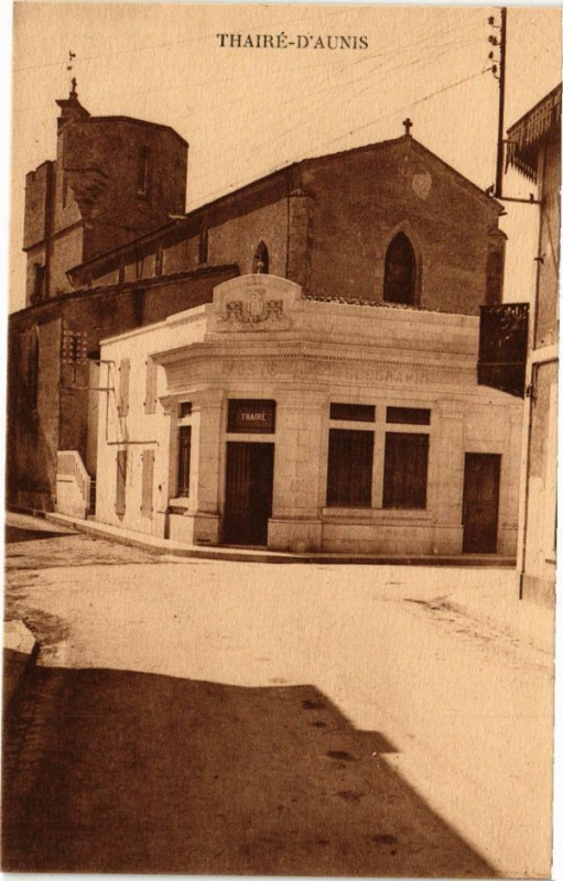 Carte postale ancienne Thairé-d'Aunis à Thairé