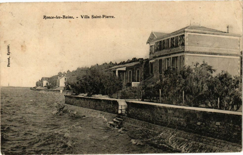Carte postale ancienne Ronce-les-Bains - Villa Saint-Pierre