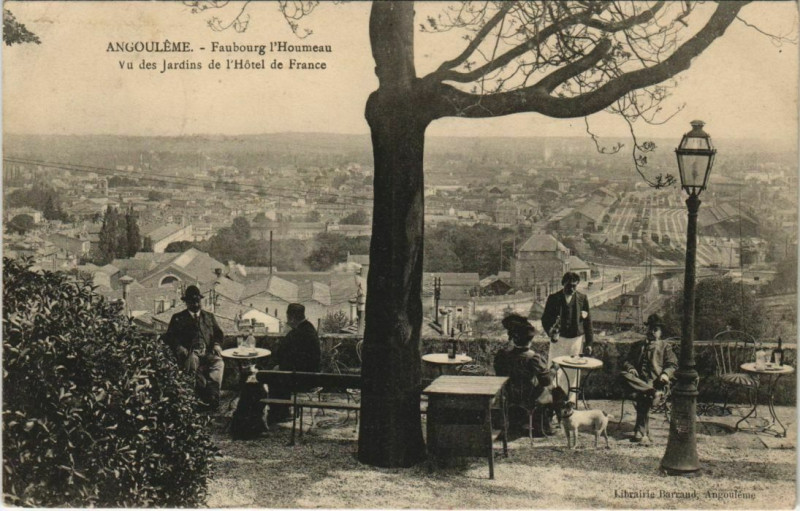 Carte postale ancienne Angouleme- Faubourg l'Houmeau France à Angoulême