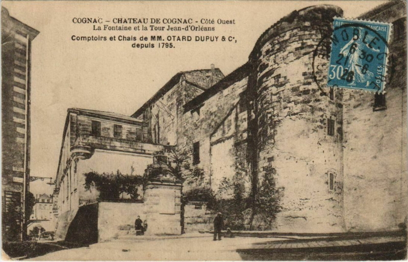 Carte postale ancienne Cognac- Chateau France à Cognac