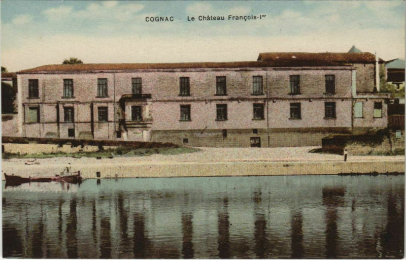 Carte postale ancienne Cognac- Chateau Francois 1er France à Cognac