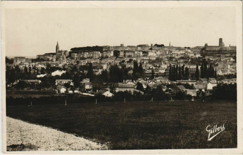 Carte postale ancienne Angouleme- vue generale France à Angoulême