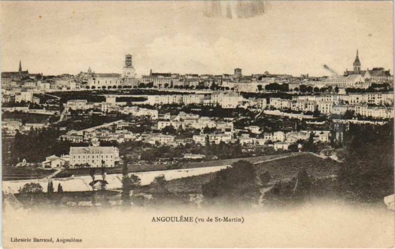 Carte postale ancienne Angouleme- France à Angoulême